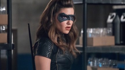 Juliana Harkavy as Dinah Drake/Black Canary in The CW's Arrow.