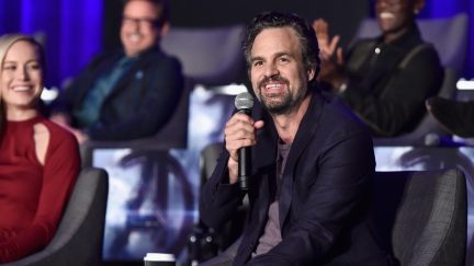 Mark Ruffalo at Avengers: Endgame panel