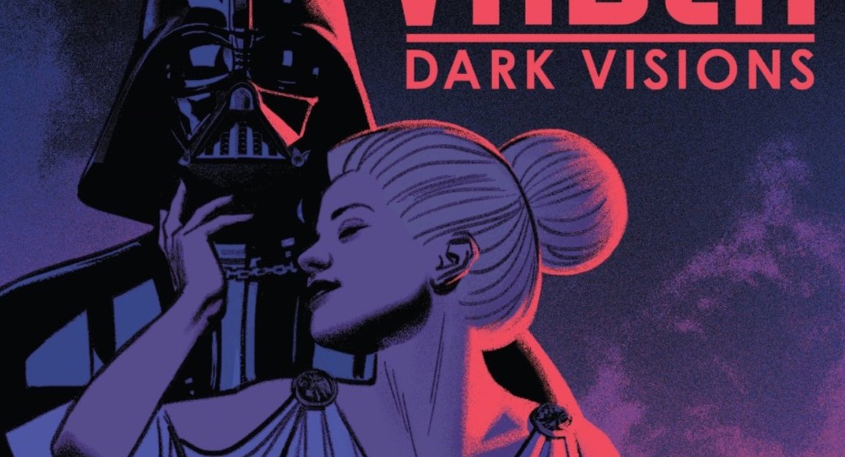 The cover for the latest Marvel Star Wars comic, Vader: Dark Visions.