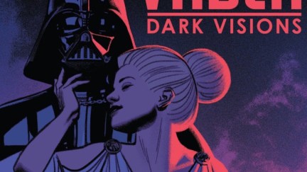 The cover for the latest Marvel Star Wars comic, Vader: Dark Visions.