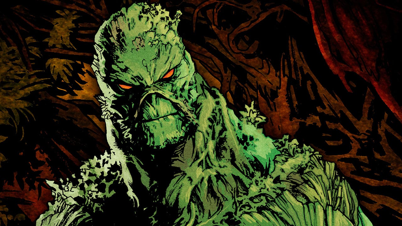 Swamp Thing as he appears in the DC comics.
