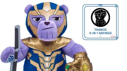 Thanos Build-A-Bear.