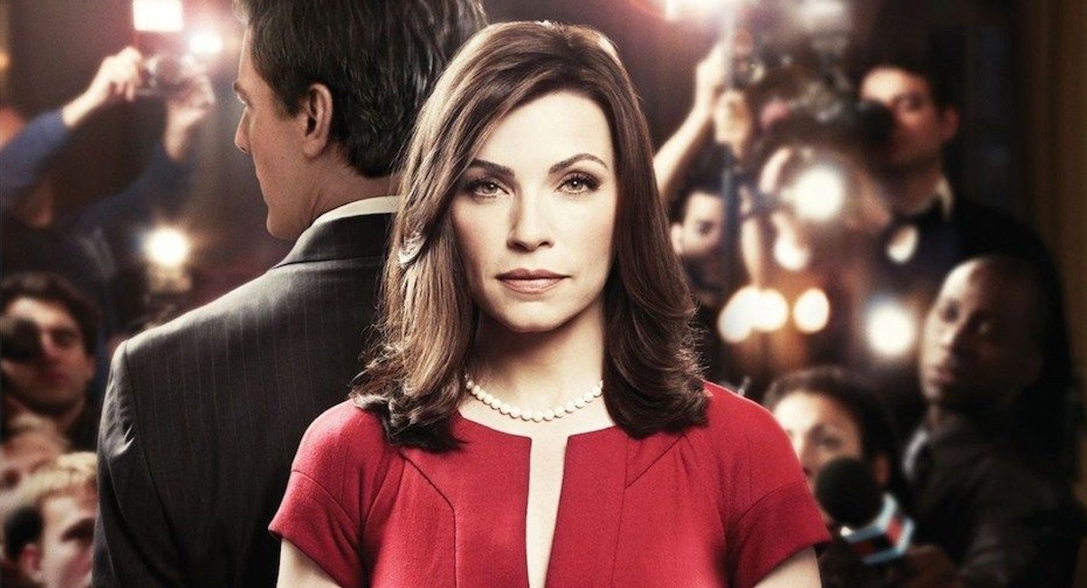 Julianna Margulies, star of The Good Wife, in the first season poster for the series.