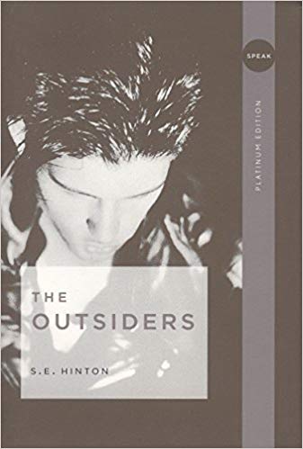 The Outsiders book cover.