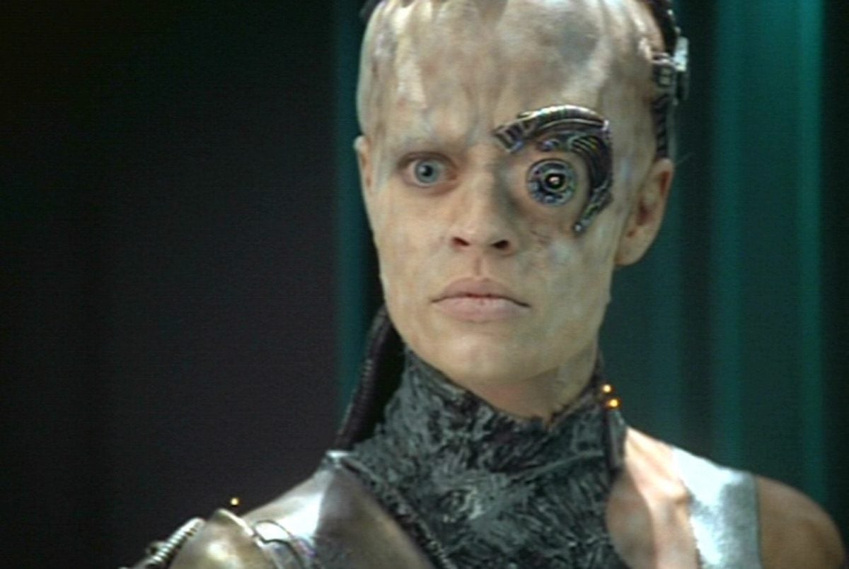 Seven of Nine Borg on Voyager