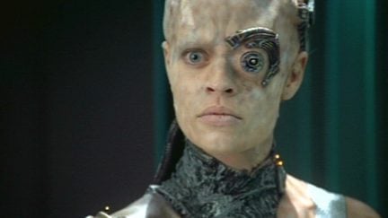 Seven of Nine Borg on Voyager
