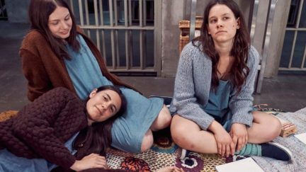 The women of the Manson family in Charlie Says