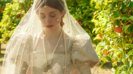 Charlotte Hope as Katherine of Aragon in Starz's 'The Spanish Princess'