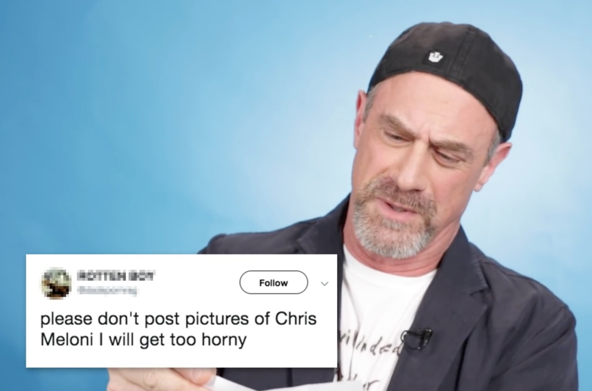 Christopher Meloni too damn hot