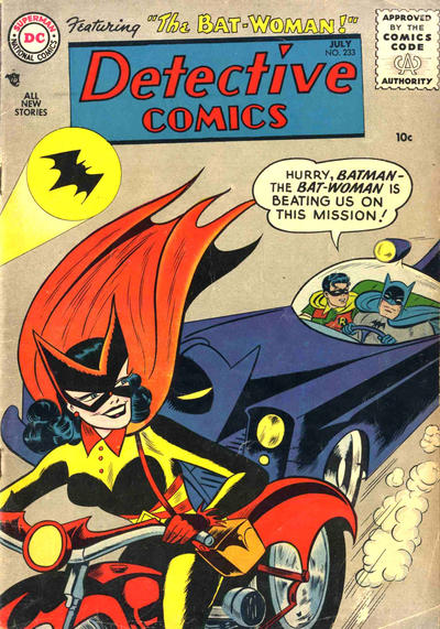 Detective Comics 233 first appearance of batwoman.
