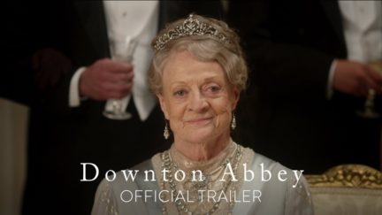 Downtown Abbey Maggie Smith is Robert Crawley's mother Violet, Dowager Countess of Grantham a vampire