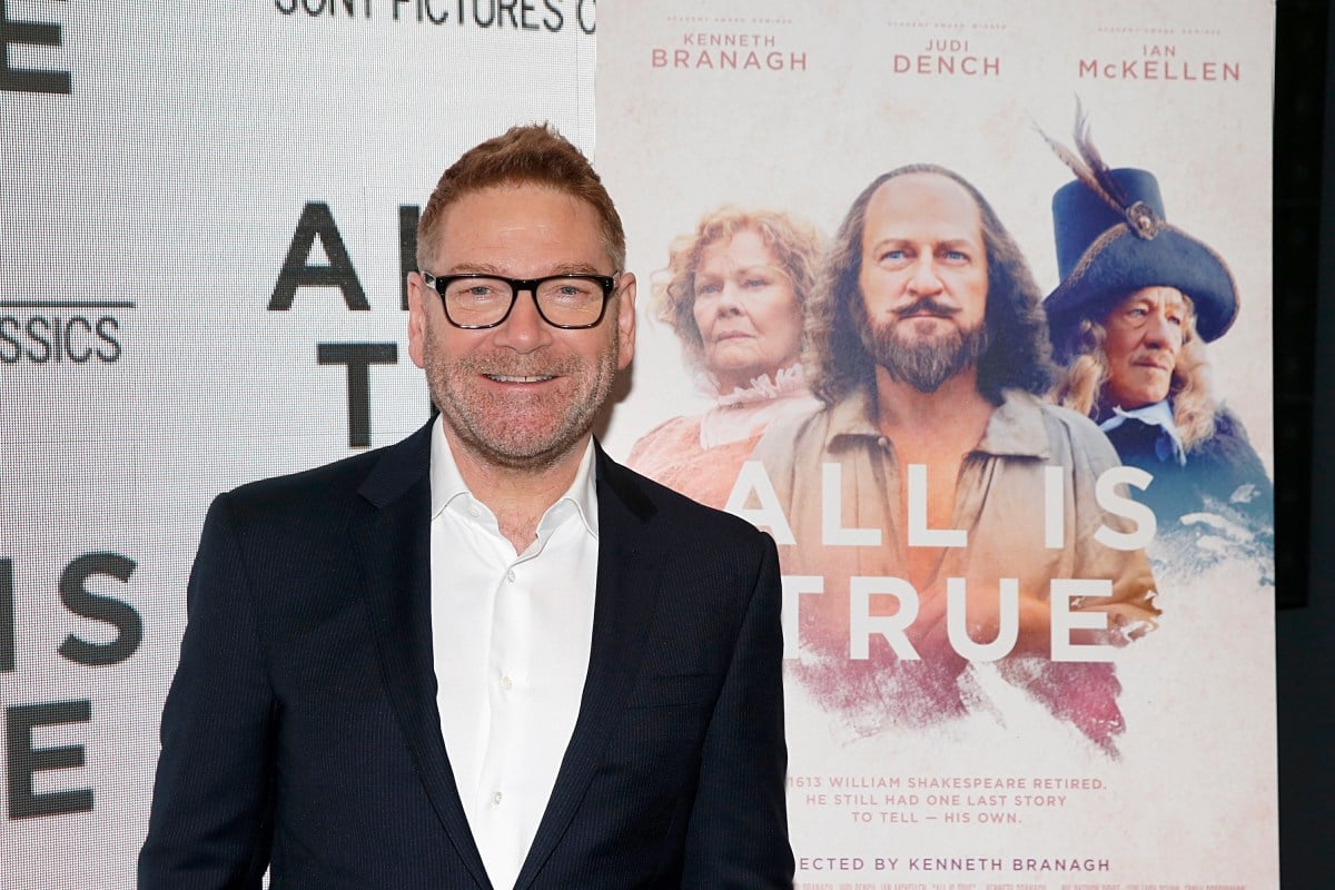 Kenneth Branagh at the premiere for All Is True
