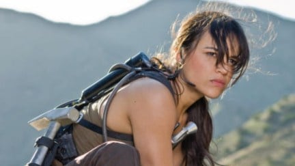 Michelle Rodriguez in Fast & Furious (2009) asLeticia 