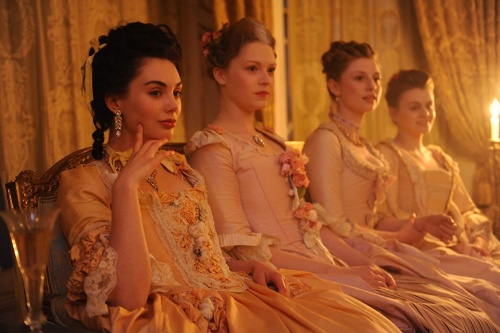 Other Sex Workers in Harlots sitting together