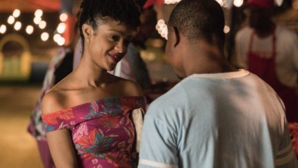 Tiffany Boone and Jason Mitchell in The Chi (2018)
