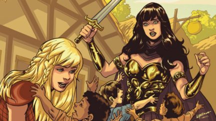 XENA: WARRIOR PRINCESS #1 - EMANUELA LUPACCHINO VIRGIN COVER