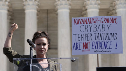 alyssa milano proposes a sex strike against georgia abortion laws.