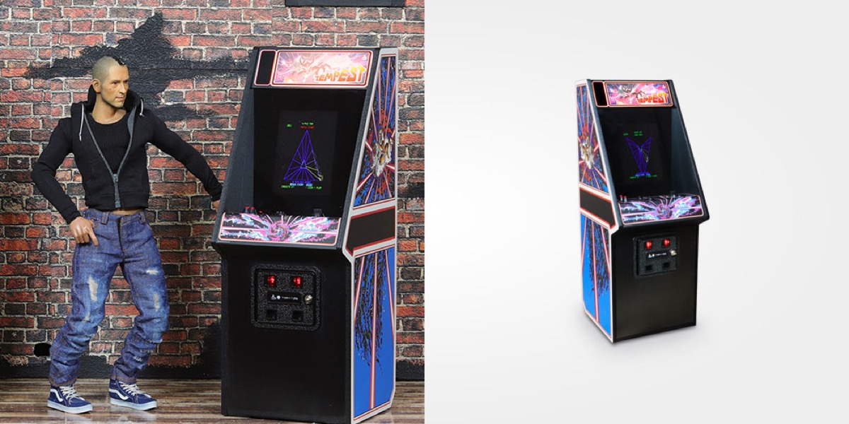 Atari Tempest arcade machine.