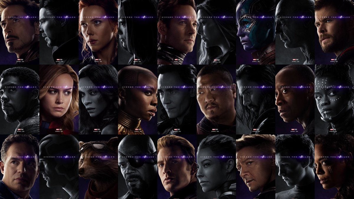 Avenge the Fallen Avengers: Endgame posters