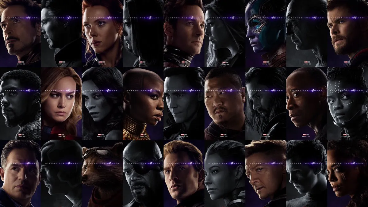 Avenge the Fallen Avengers: Endgame posters