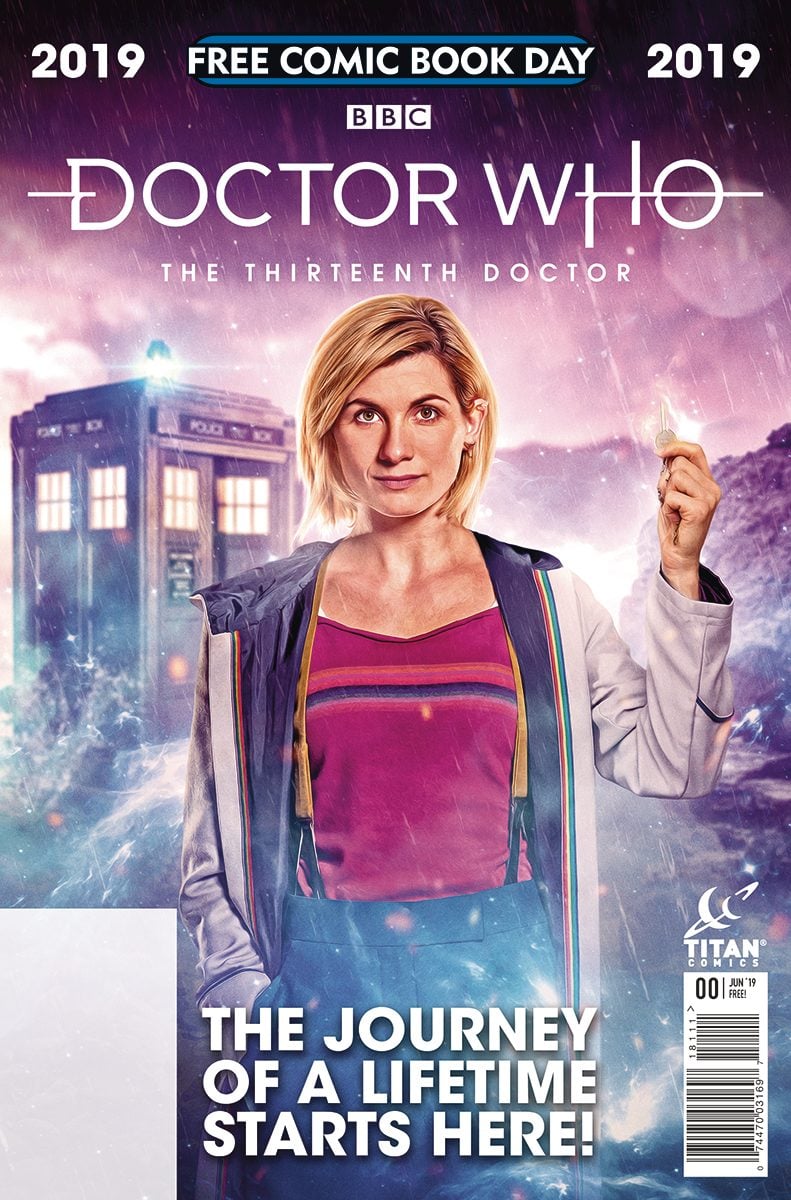 doctor who fcbd issue from titan comics.