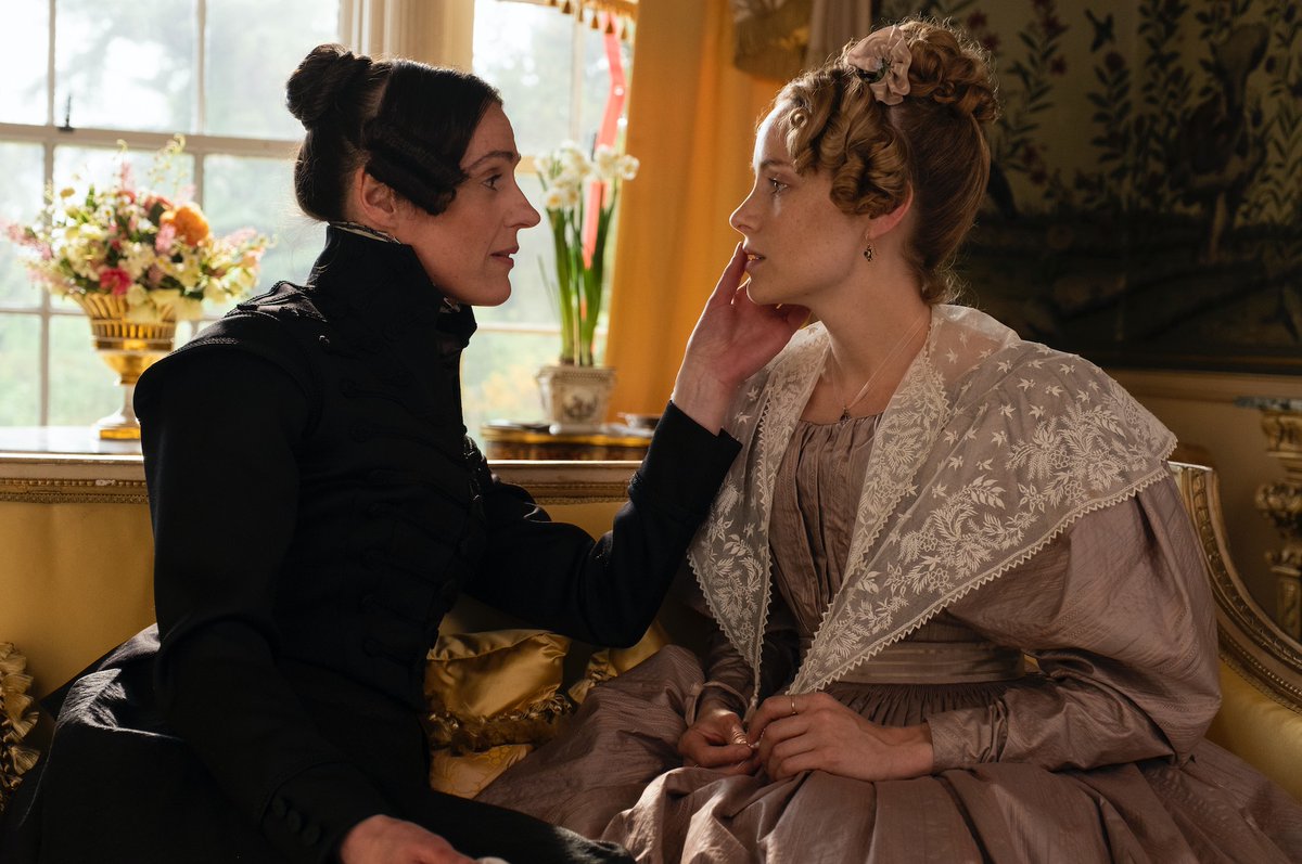 suranne jones and sophie rundle in gentleman jack.