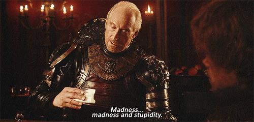 Twyin Lannister describing the latest episode of Game of Thrones