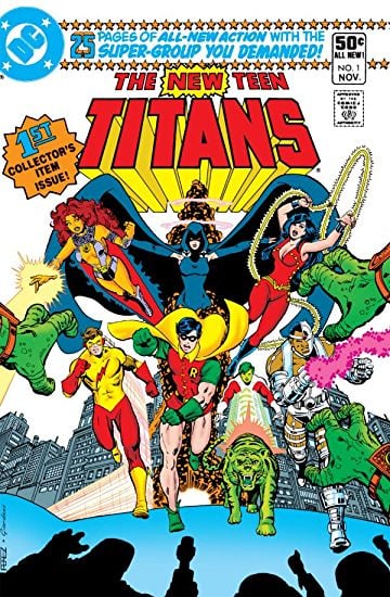 New Teen Titans comic cover.