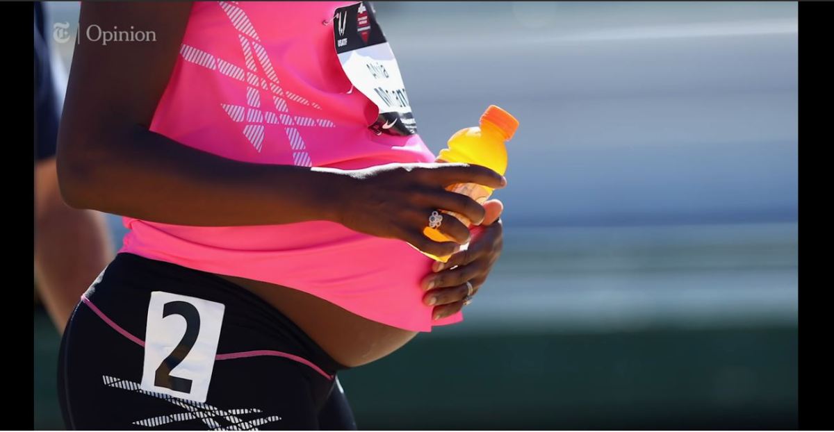 Alysia Montaño the pregnant runner talks about Nike dropping sponsorships for female athletes.