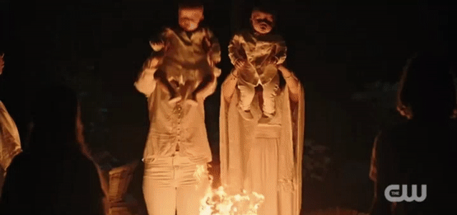 Riverdale babies at the Farm gif