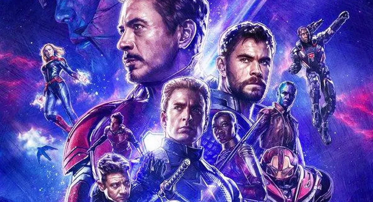 The Avengers assemble on a poster for Marvel's Avengers: Endgame.