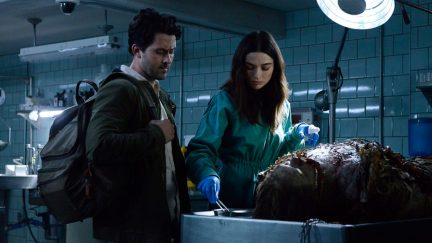andy bean and crystal reed in swamp thing.