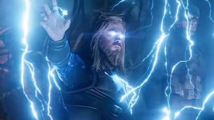 Chris Hemsworth as Thor in Avengers: Endgame