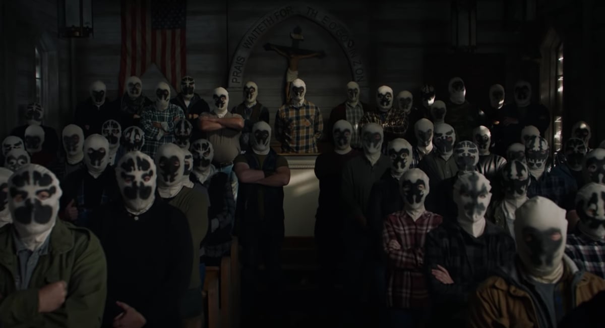 A cult dedicated to Rorschach menaces the country in the new teaser for Watchmen.