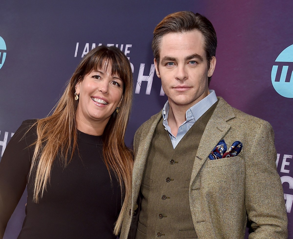 Patty Jenkins and Chris Pine attend the Premiere Of TNT's "I Am The Night".