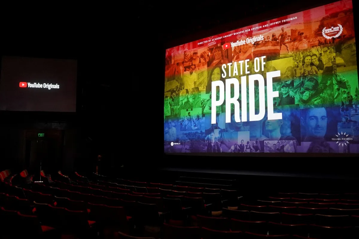 General view of atmosphere YouTube Originals State Of Pride Los Angeles Premiere at The Ricardo Montalban Theatre on May 29, 2019 in Hollywood, California. (Photo by Presley Ann/Getty Images for YouTube)