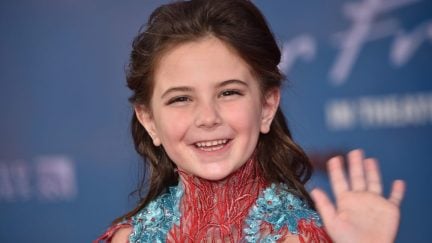 Lexi Rabe at the premiere of Spider-Man: Far From Home