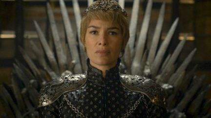 lena headey as cersei lannister on game of thrones.