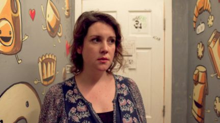 Beth looking uneasy in Netflix's Easy.