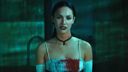 Jennifer (Megan Fox) gets ready to murder another victim in the cult classic Jennifer's Body.