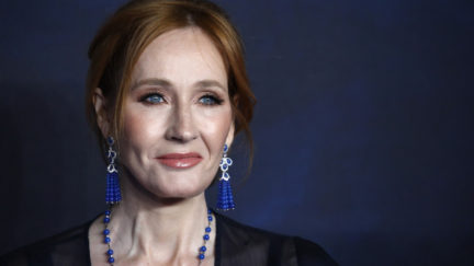 J.K Rowling attends the UK Premiere of 