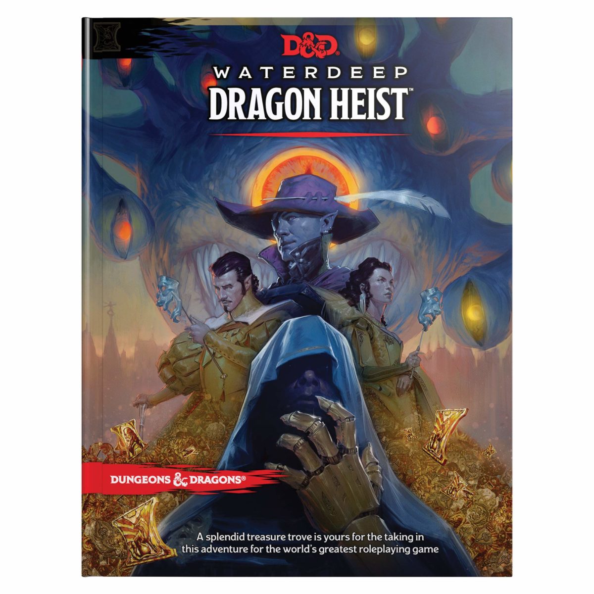 Dungeons and Dragons Waterdeep Dragon Heist manual.