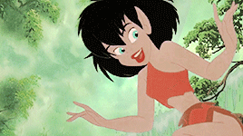 Crystal from FernGully being too cute for an animated character