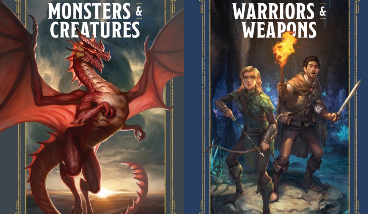 Warriors and Weapons ; Monsters and Creatures A YOUNG ADVENTURER’S GUIDE By DUNGEONS & DRAGONS, JIM ZUB, STACY KING and ANDREW WHEELER