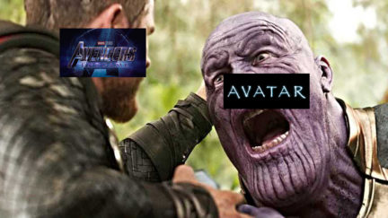 Avengers: Endgame beating Avatar