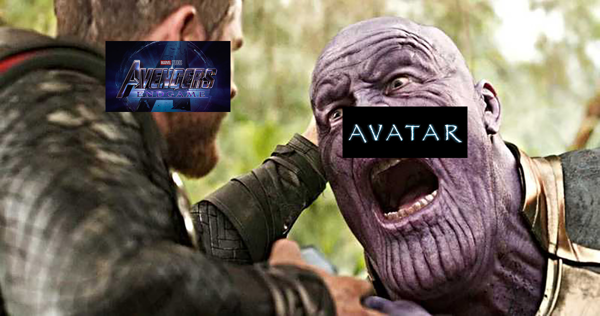 Avengers: Endgame beating Avatar
