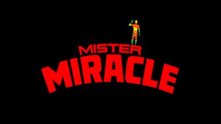 Mister Miracle title image.