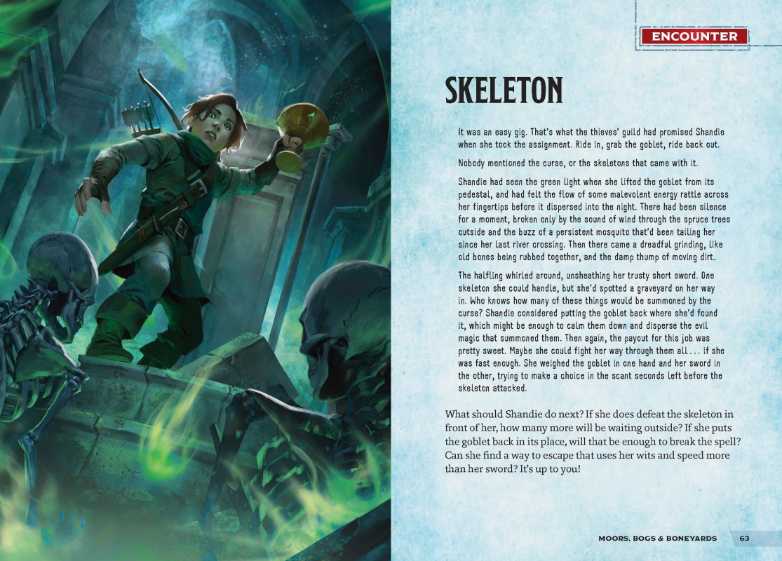Skeleton D&D Monsters & Creatures + Warriors & Weapons 