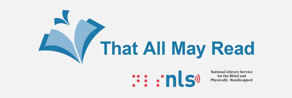 National Library Service for the Blind and Visually Handicapped logo.