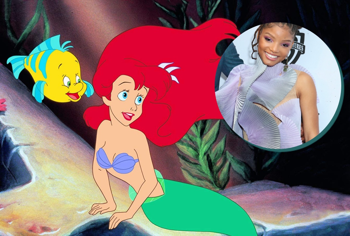 The Little Mermaid Ariel +Halle Bailey graphic